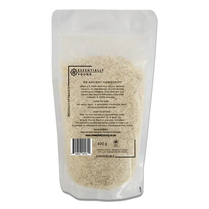 CELTIC SEA SALT 400g (bulk importers from Guerande France)