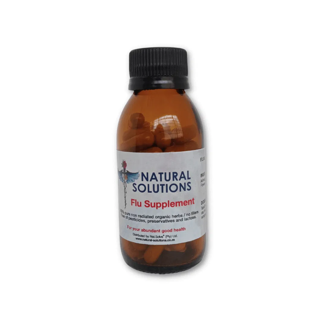 Natural Solutions Flu Supplement Organic Holistic Health
