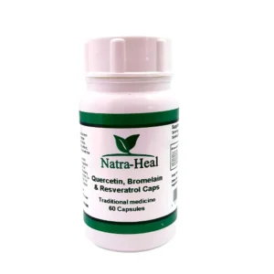 Quercetin, Bromelain & Resveratrol (60 vegan capsules)