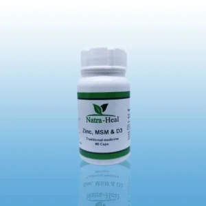 Zinc MSM & D3 (60 vegan capsules)